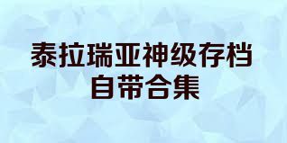 泰拉瑞亚神级存档自带合集