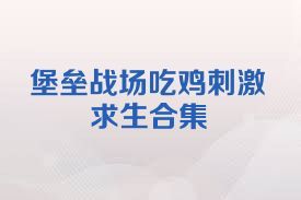 堡垒战场吃鸡刺激求生合集