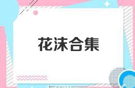 花沫合集