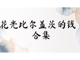花光比尔盖茨的钱合集