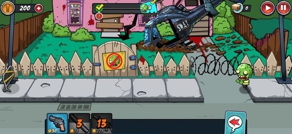 特警和僵尸无敌版0