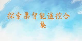 探索果智能遥控合集