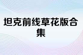 坦克前线草花版合集