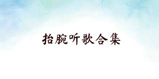抬腕听歌合集