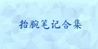 抬腕笔记合集