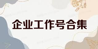 企业工作号合集