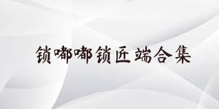 锁嘟嘟锁匠端合集