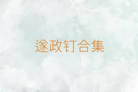 遂政钉合集