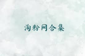 淘粉网合集