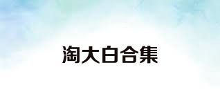 淘大白合集