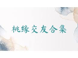 桃缘交友合集