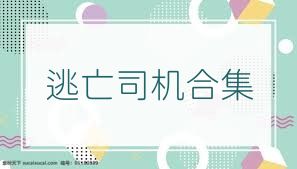 逃亡司机合集