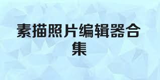 素描照片编辑器合集