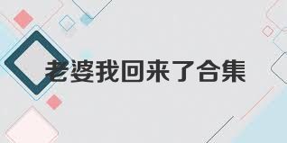 老婆我回来了合集