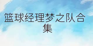 篮球经理梦之队合集