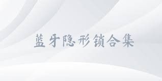 蓝牙隐形锁合集