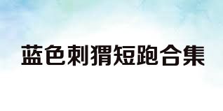 蓝色刺猬短跑合集