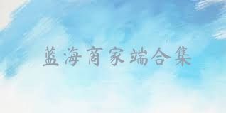 蓝海商家端合集