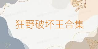 狂野破坏王合集