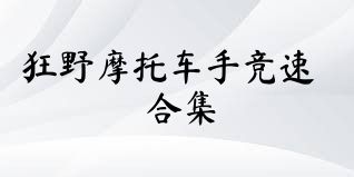 狂野摩托车手竞速合集