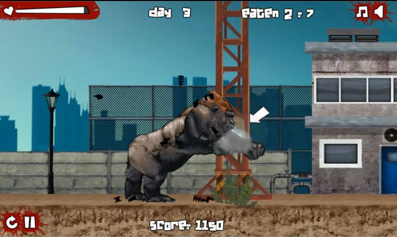 狂暴猩猩模拟器破解版1
