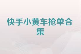 快手小黄车抢单合集