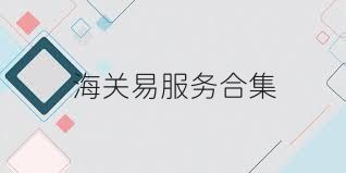 海关易服务合集