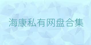 海康私有网盘合集