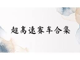 超高速赛车合集