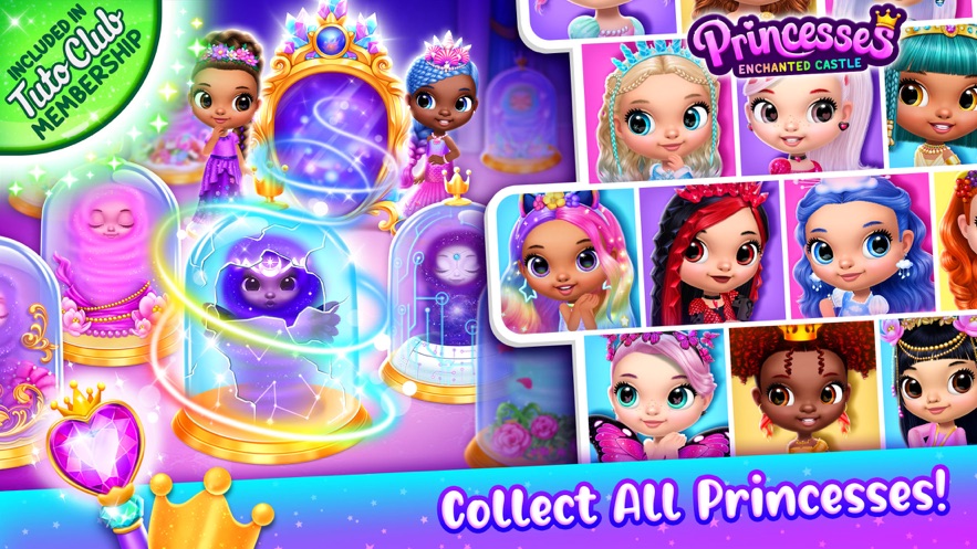 Princesses魔法城堡游戏1
